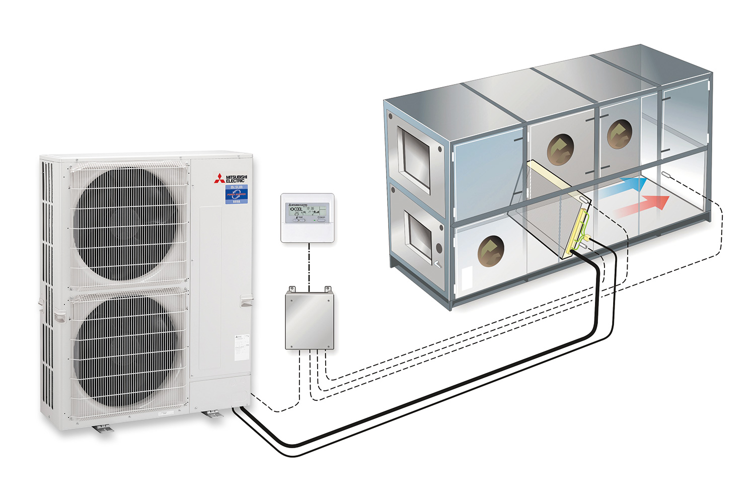 Frigus Aero-system. Illustrasjon.