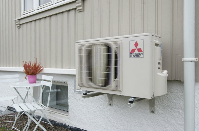 Utedel etter service. Foto.