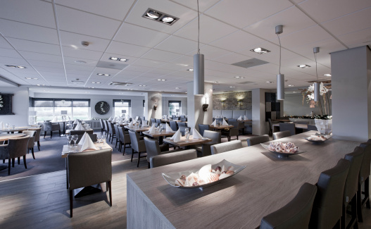 Moderne restaurant. Foto.